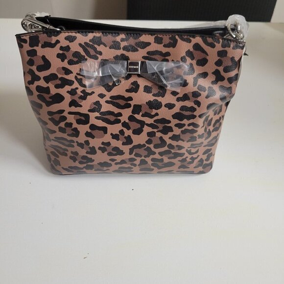 Nine West® Maile Bucket Bag Leopard - Picture 1 of 9